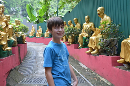 Ten Thousand Buddhas Monastery Hong Kong 