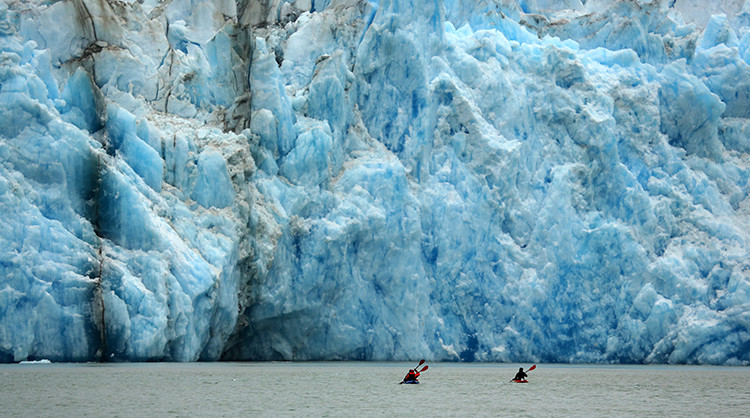 Dawes Glacier, Southeast Alaska. ©Eric Rock